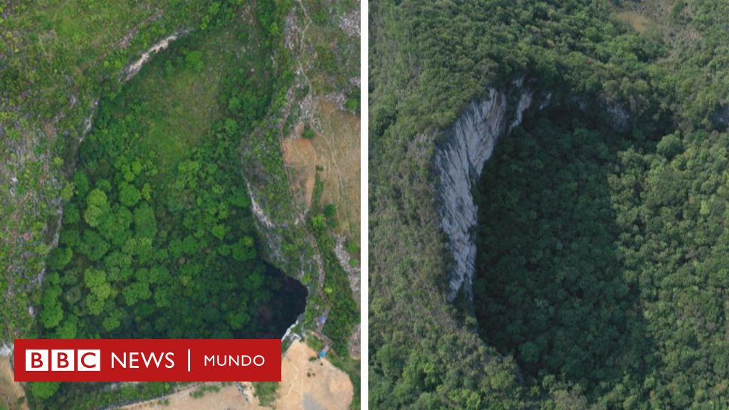 Creían que escondían demonios: los cenotes chinos que pasaron miles de años inexplorados y ahora están amenazados por el turismo – BBC News Mundo