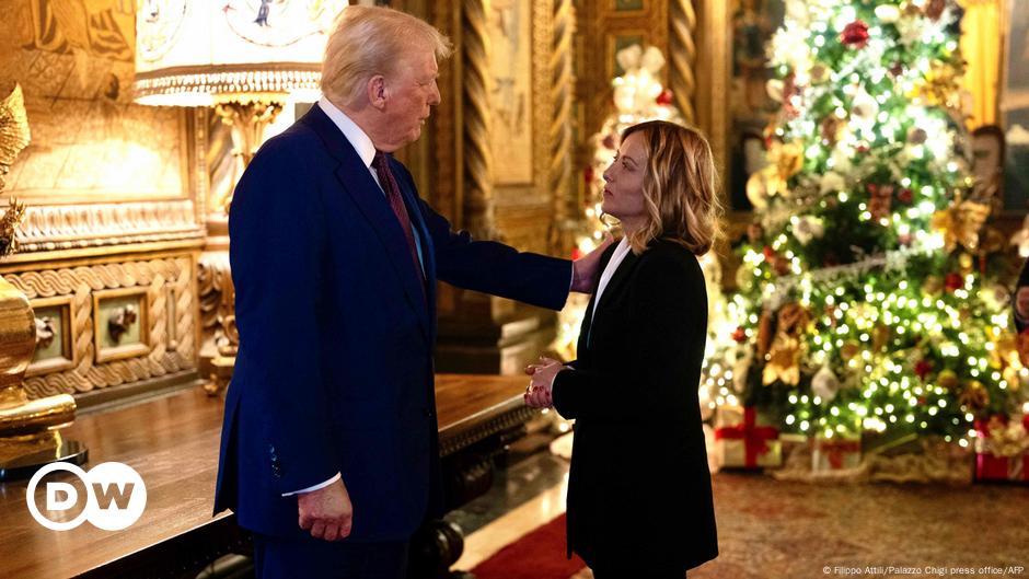 Giorgia Meloni realiza una visita sorpresa a Donald Trump – DW – 05/01/2025