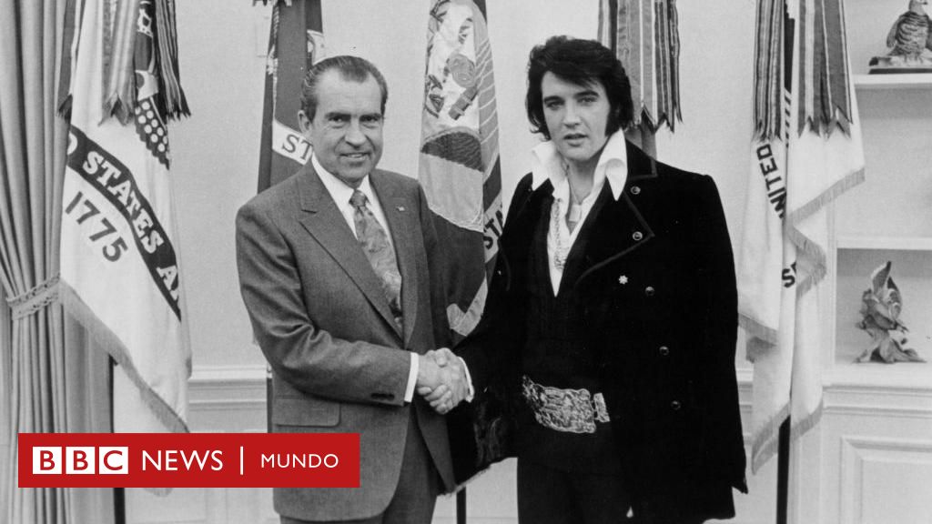 El día que Elvis Presley le quiso regalar una pistola a Richard Nixon, el presidente de EE.UU. – BBC News Mundo