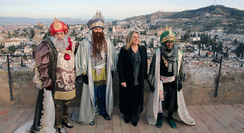 CURIOSIDADES | VÍDEO | Los Reyes Magos visitan por primera vez la Alhambra