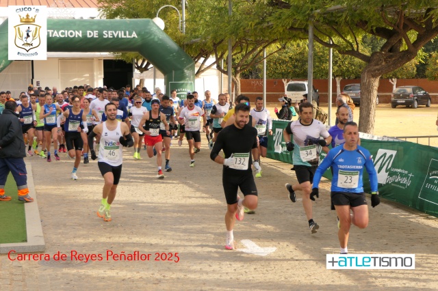 Victoria de Francisco Vallejo y Raquel Hernández en la Carrera de Reyes de Peñaflor