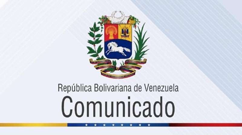 Venezuela condena declaraciones injerencistas de la administración Biden