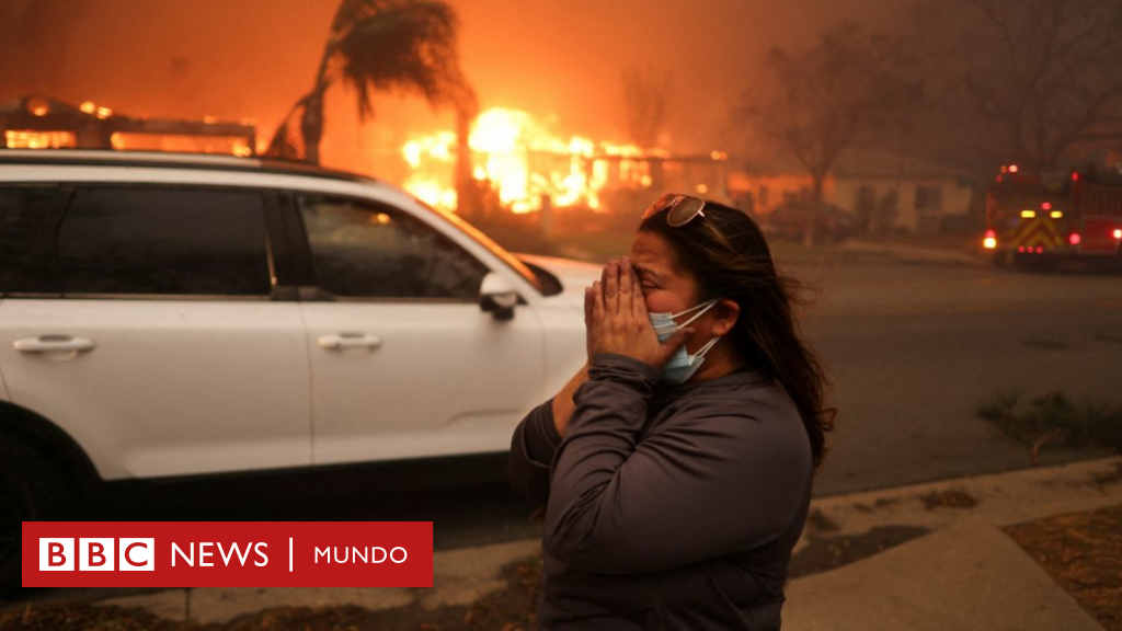 Qué son los destructivos vientos de Santa Ana que hacen “imposible” controlar los incendios en Los Ángeles – BBC News Mundo