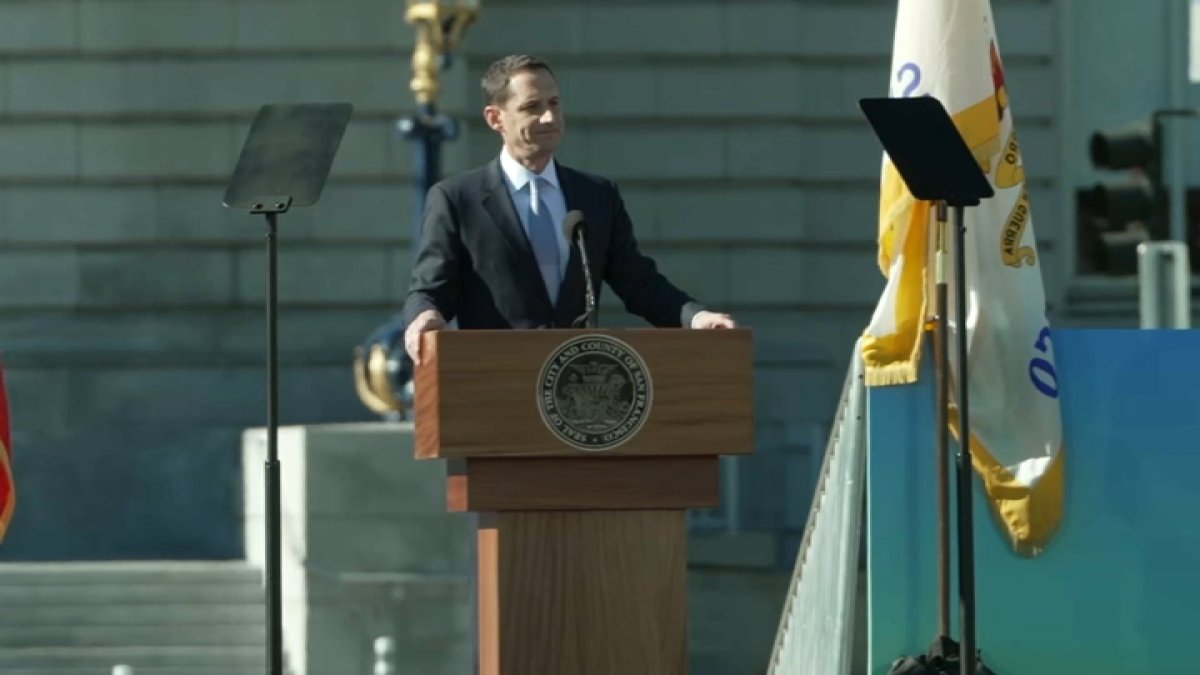 Ceremonia de juramentación de Daniel Lurie como alcalde de San Francisco