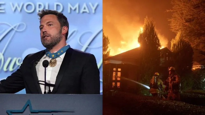 Ben Affleck luce devastado al regresar a su casa en medio del incendio forestal en Los Ángeles | RPP Noticias