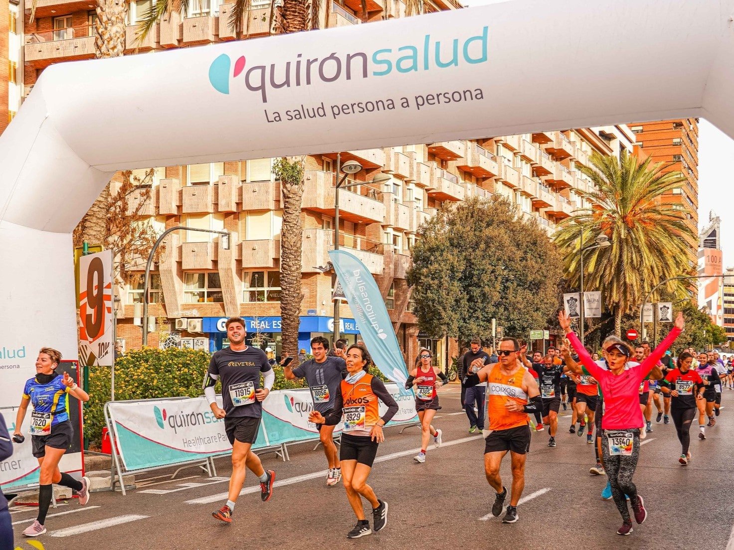 Quirónsalud, Healthcare Partner del 10K Valencia Ibercaja by Kiprun 2025