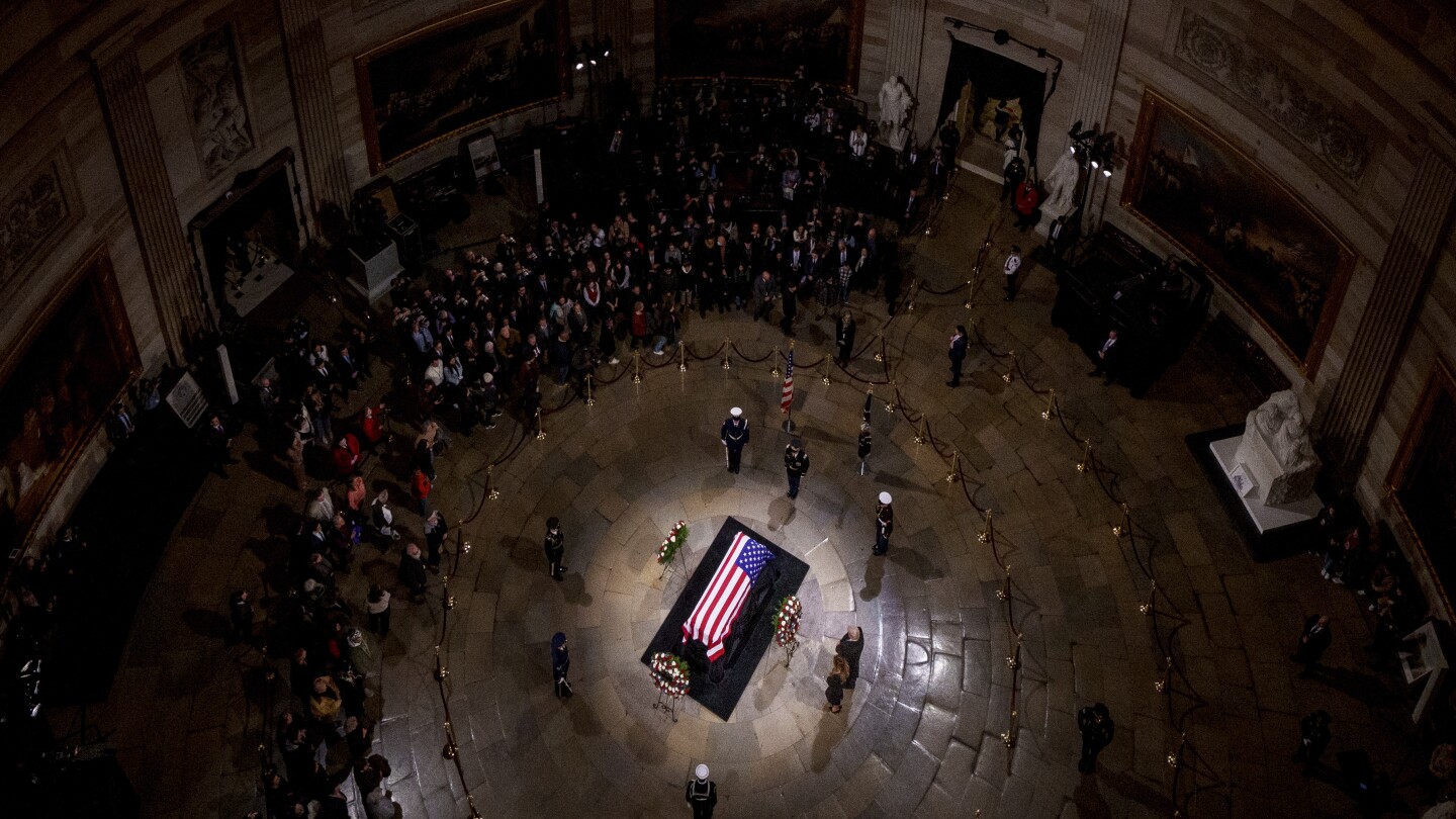 Jimmy Carter será honrado en un funeral en Washington antes de su entierro en Georgia