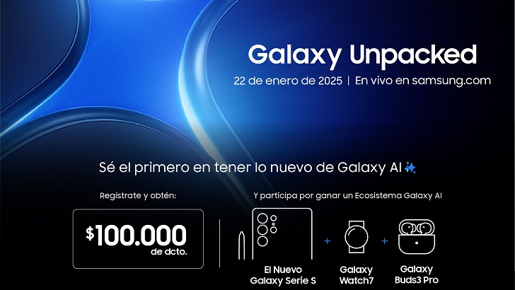 Nuevo Galaxy S: Regístrate ahora y participa por el nuevo Galaxy S más un Galaxy Watch7 y Buds3 Pro