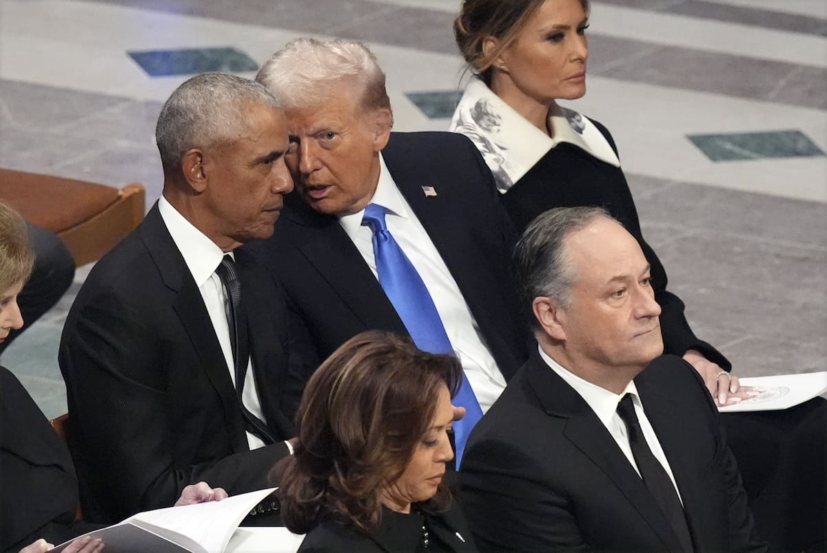 El funeral de Estado de Carter: la inusual escena de concordia política que reunió a todos los presidentes de EE.UU.