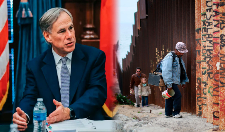 Frontera México – EE. UU.: Greg Abbott revela las dimensiones del muro que frenará el paso de inmigrantes