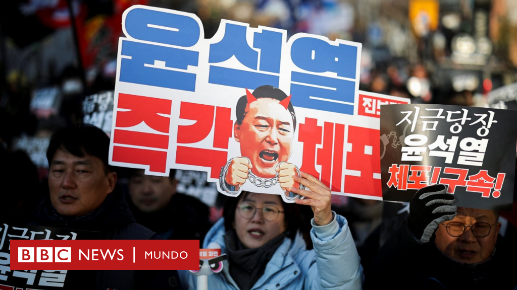 Corea del Sur: por qué está siendo tan dificil arrestar al presidente inhabilitado por insurrección tras aplicar la ley marcial – BBC News Mundo