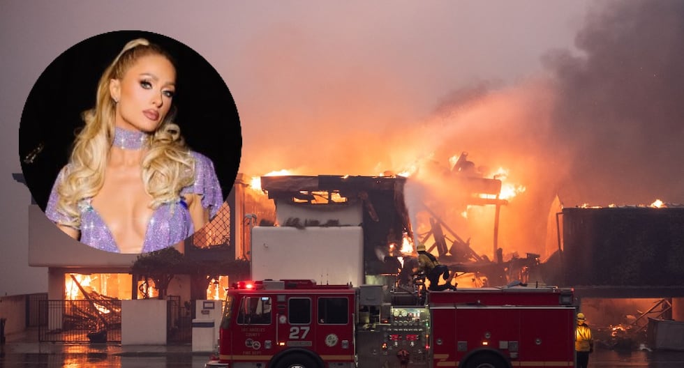 Dónde estaba la casa de Paris Hilton que vio quemarse en directo por televisión en incendio de Palisades