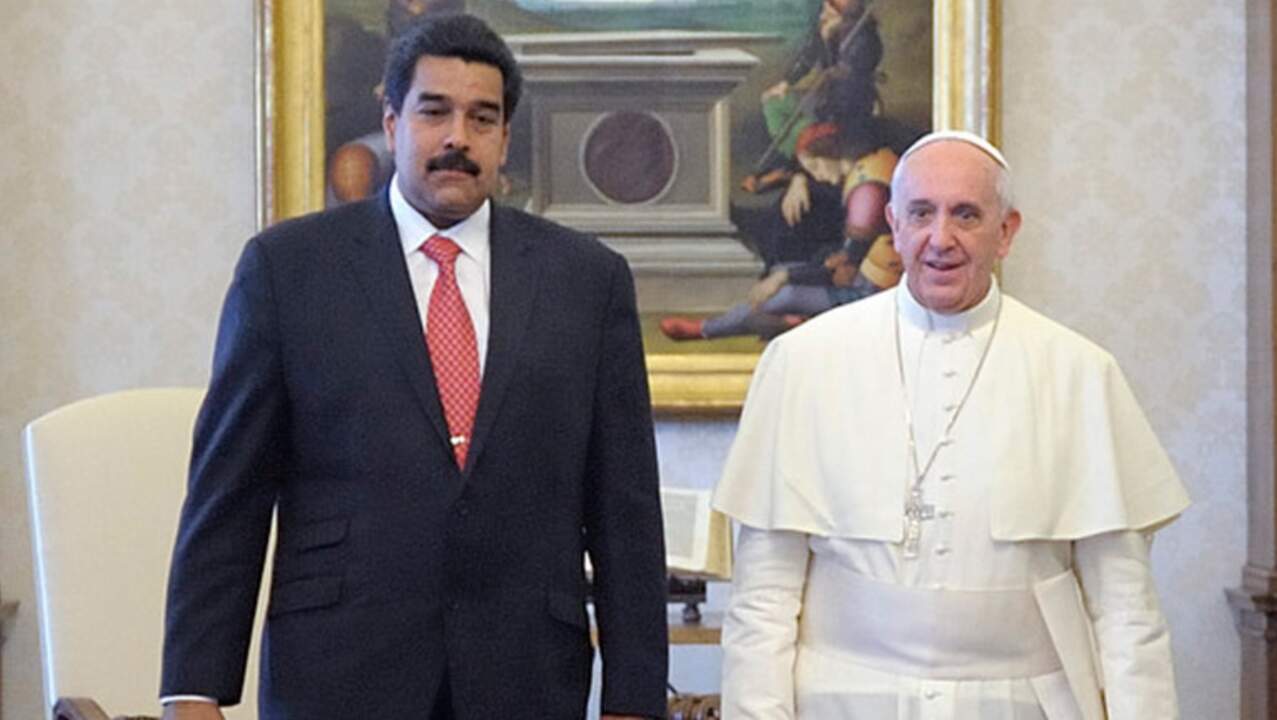 El Papa se acuerda de Venezuela durante su discurso al cuerpo diplomático y  apela a negociaciones de buena fe