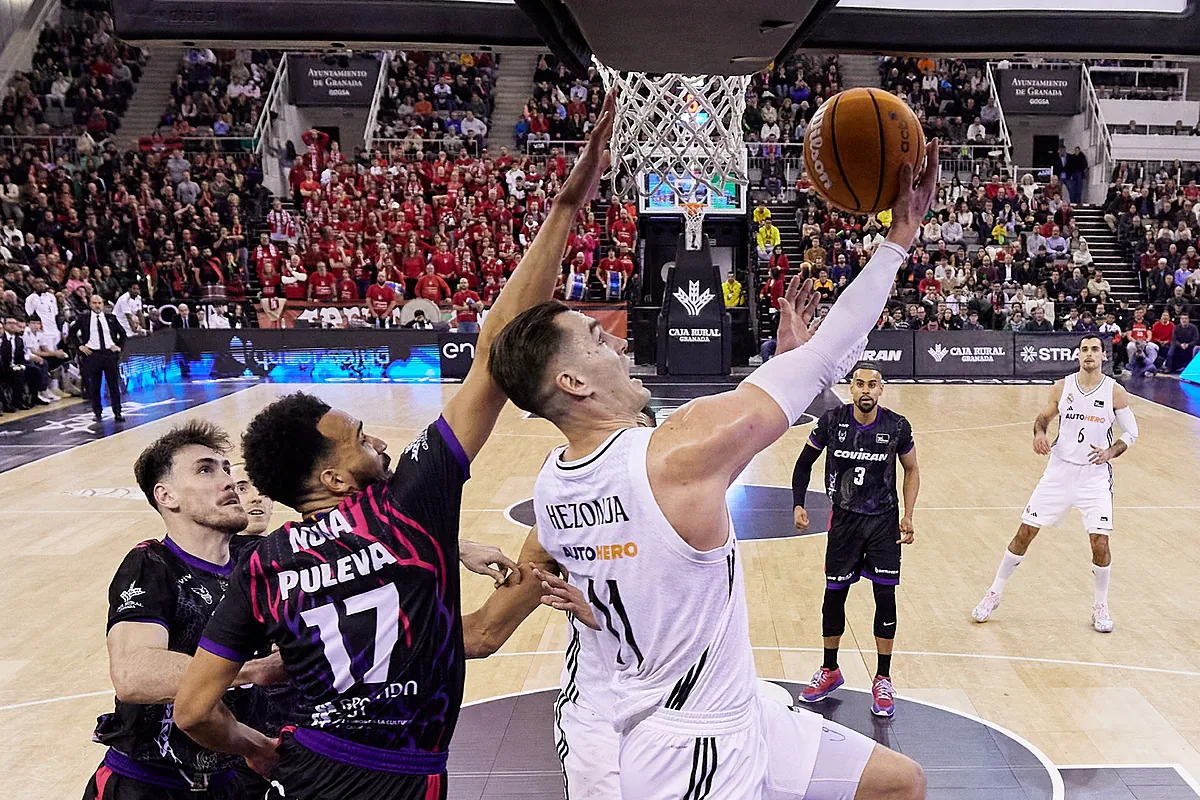 Hezonja resucita al Real Madrid en Granada