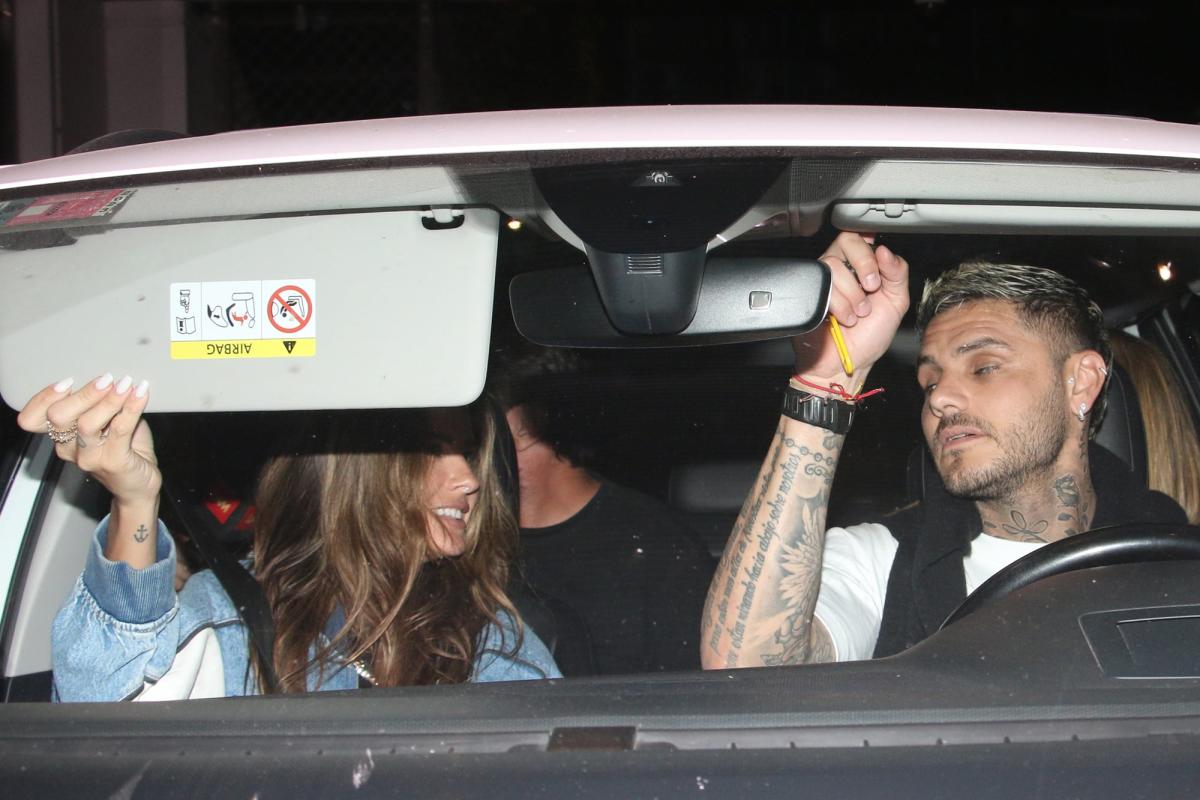 En fotos: Mauro Icardi y la China Suárez y su primera salida pública, a horas de oficializar su romance