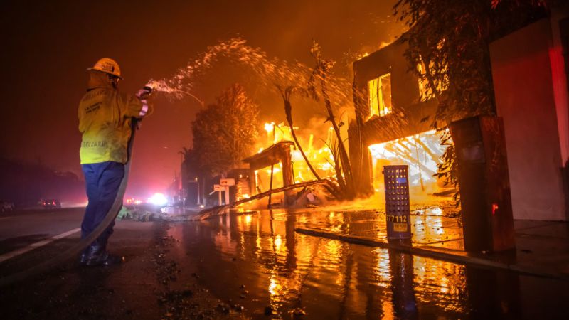 Ningún “sistema de agua del mundo” podría haber hecho frente a los incendios de Los Ángeles. Cómo la región podría haber minimizado los daños | CNN