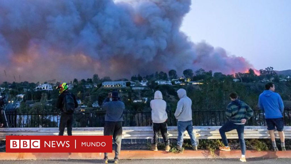 Declaran “emergencia sanitaria” en Los Ángeles por la contaminación del aire, mientras que los bomberos siguen batallando contra los históricos incendios forestales – BBC News Mundo