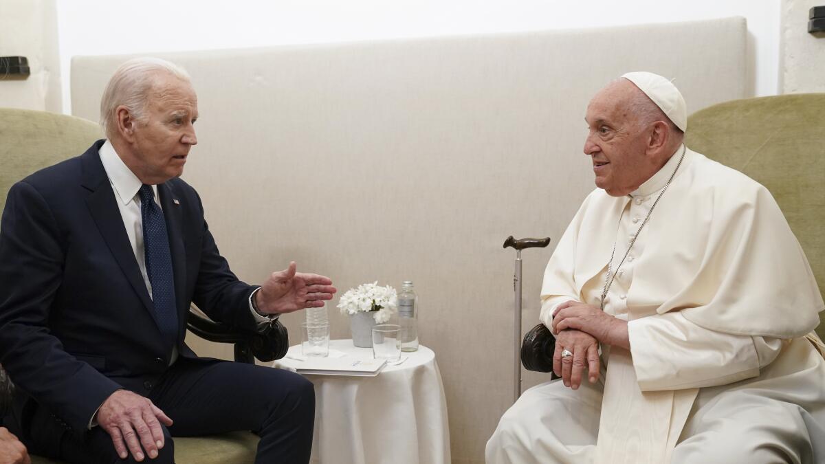 Biden otorga la Medalla Presidencial de la Libertad al papa Francisco