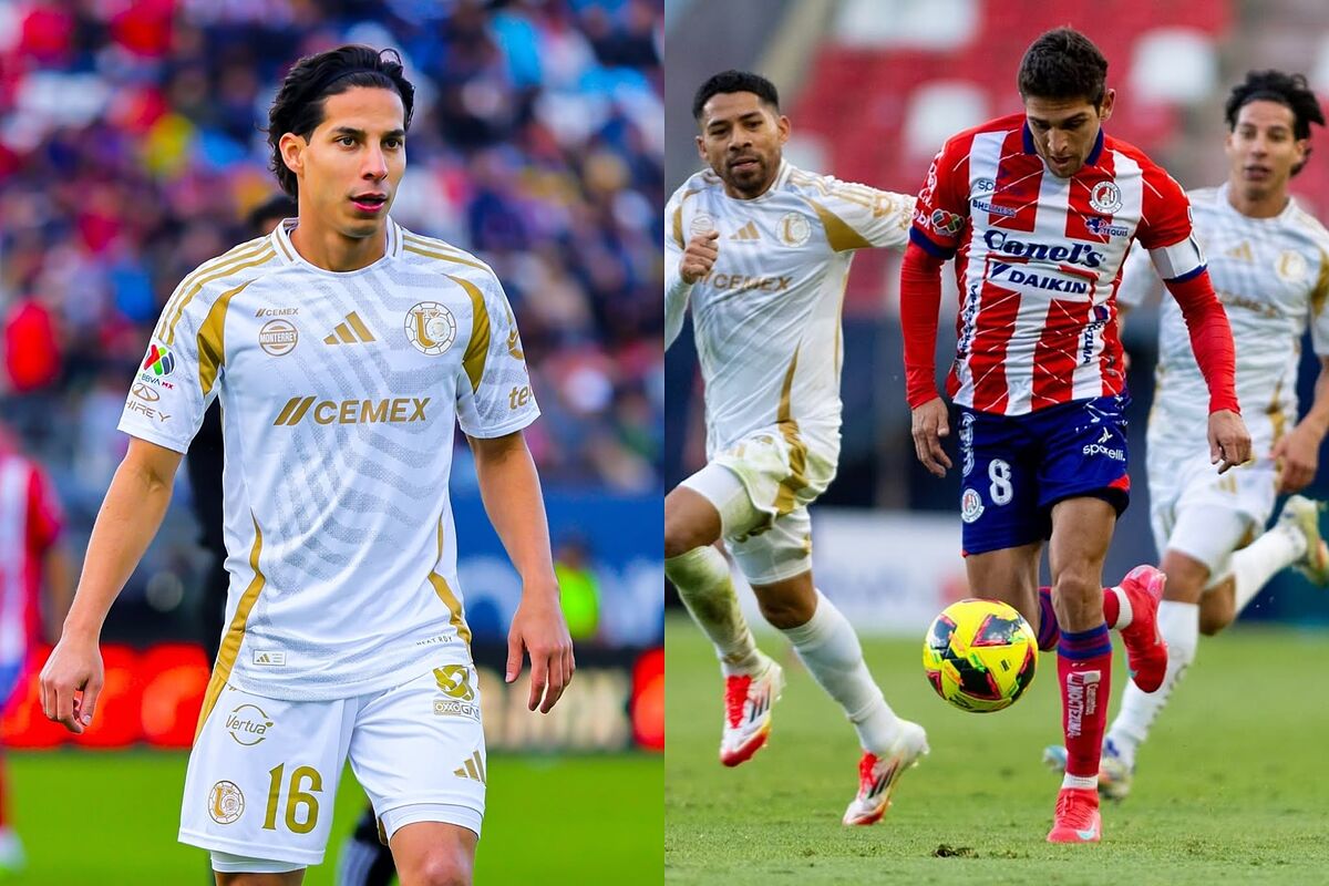 Resumen y goles Atltico San Luis vs Tigres: Diego Lainez y universitarios logran victoria con tres goles