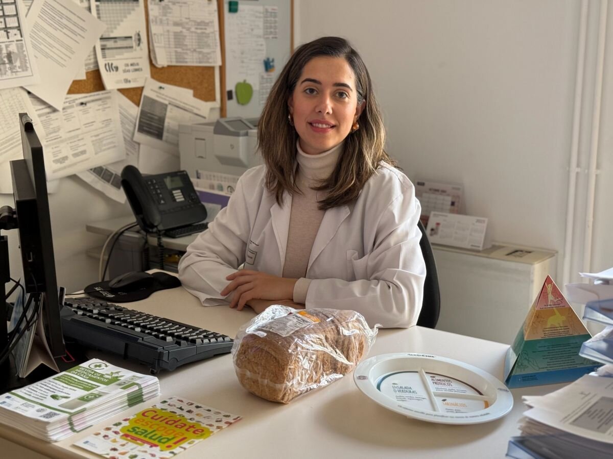 Alba García Cid, nutricionista del centro de salud de A Ponte: “Toca priorizar frutas y verduras”