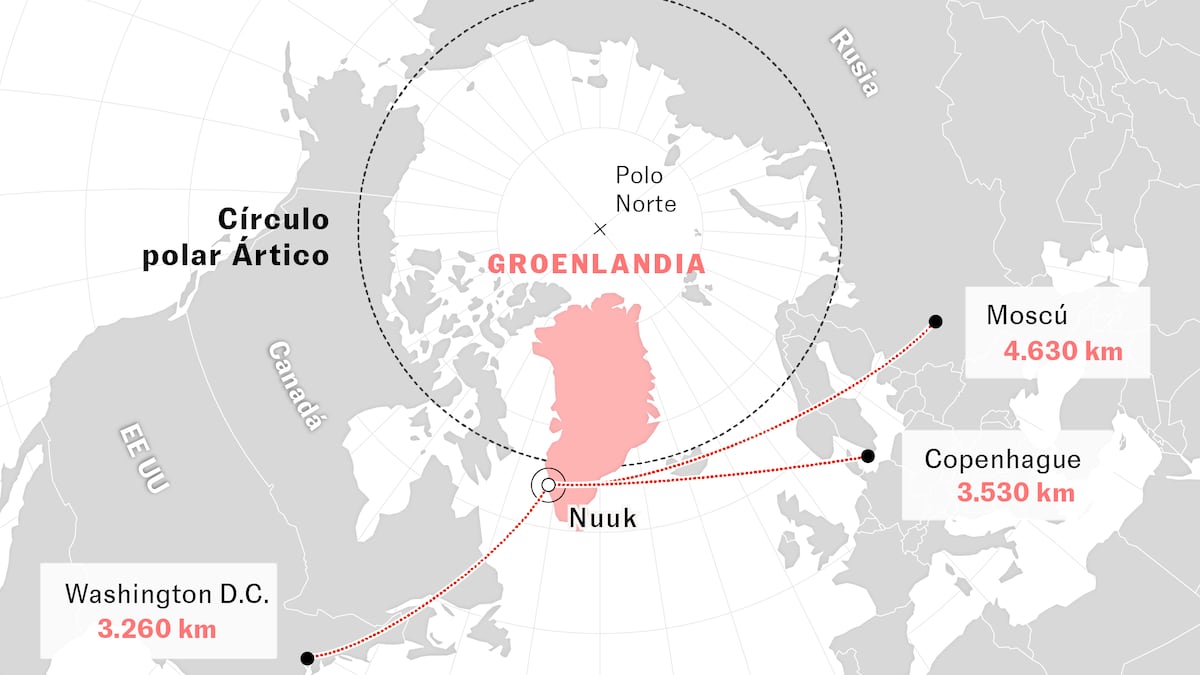 Mapas | ¿Por qué Trump quiere comprar Groenlandia?