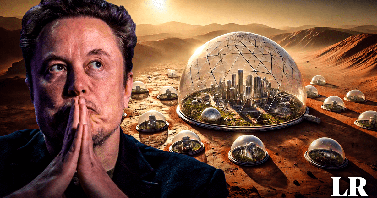 La colonia en Marte con la que Elon Musk alojará un millón de habitantes en el 2045: un domo gigante, nuevas especies y más