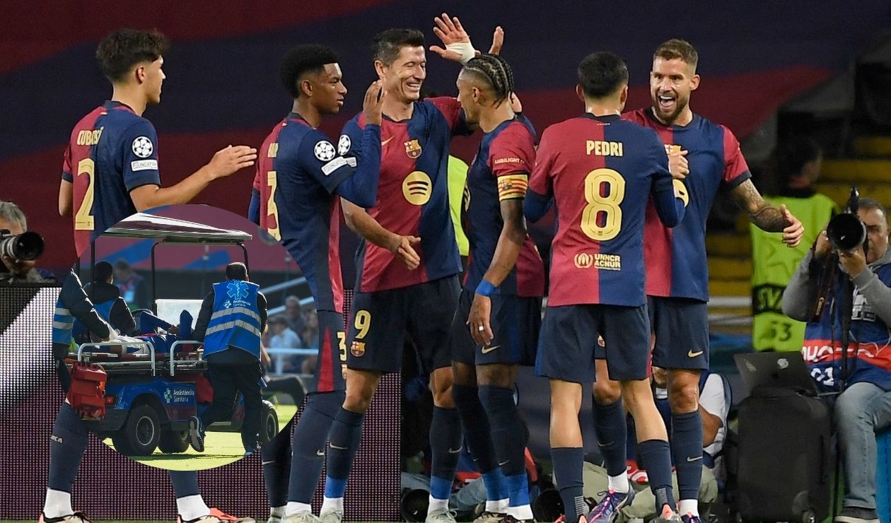 Figura de Barcelona será baja por varias semanas y se perderá la Champions League