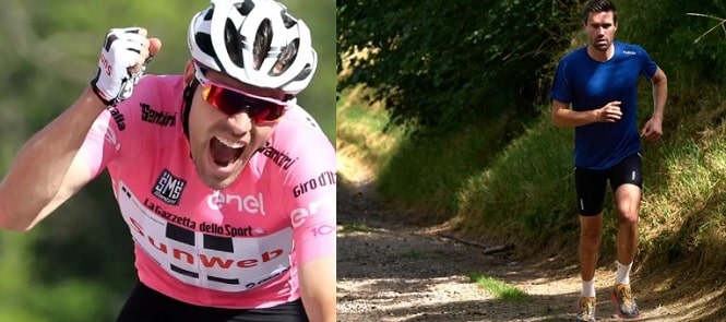 La estrella ciclista Tom Dumoulin corre en 1:08 un medio maratón con un método basado “en correr solo 3 días a la semana, sin series, sin reloj y solo yendo rápido cuando llegan cuestas”