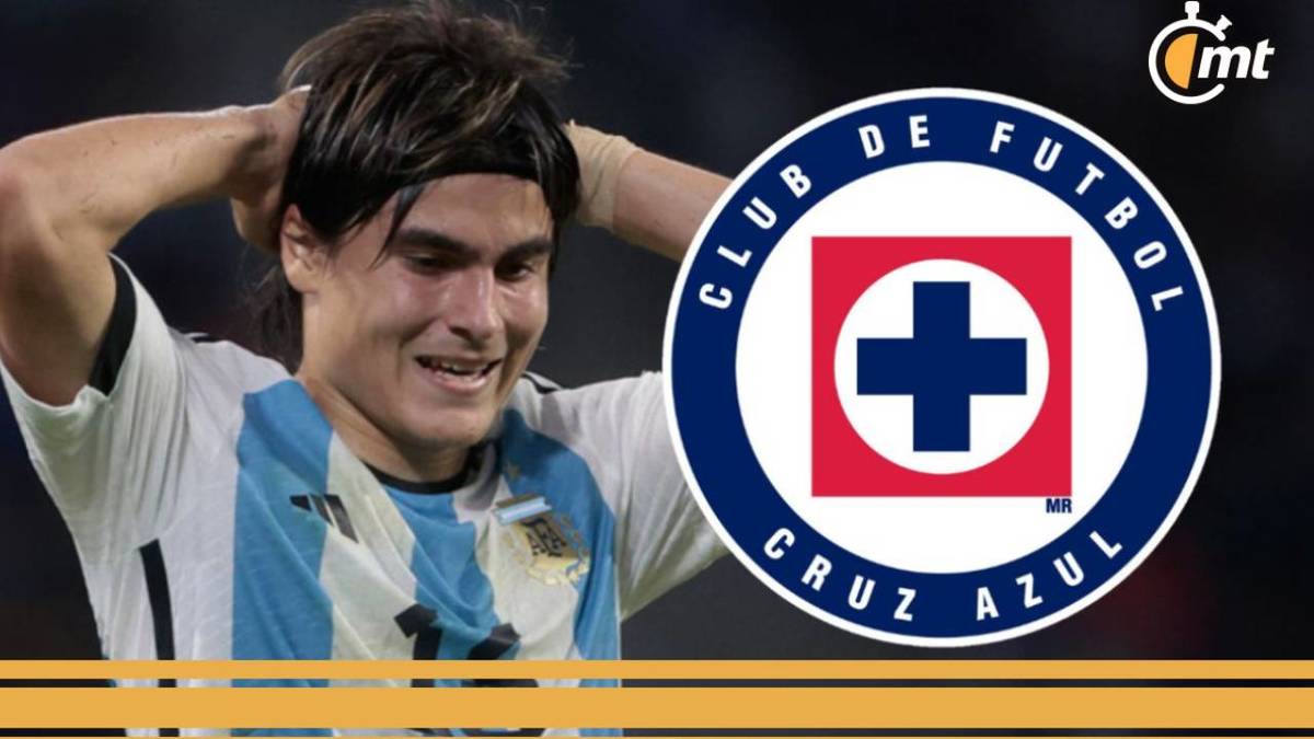 Luka Romero recibe burlas de fans en Argentina por llegar al Cruz Azul