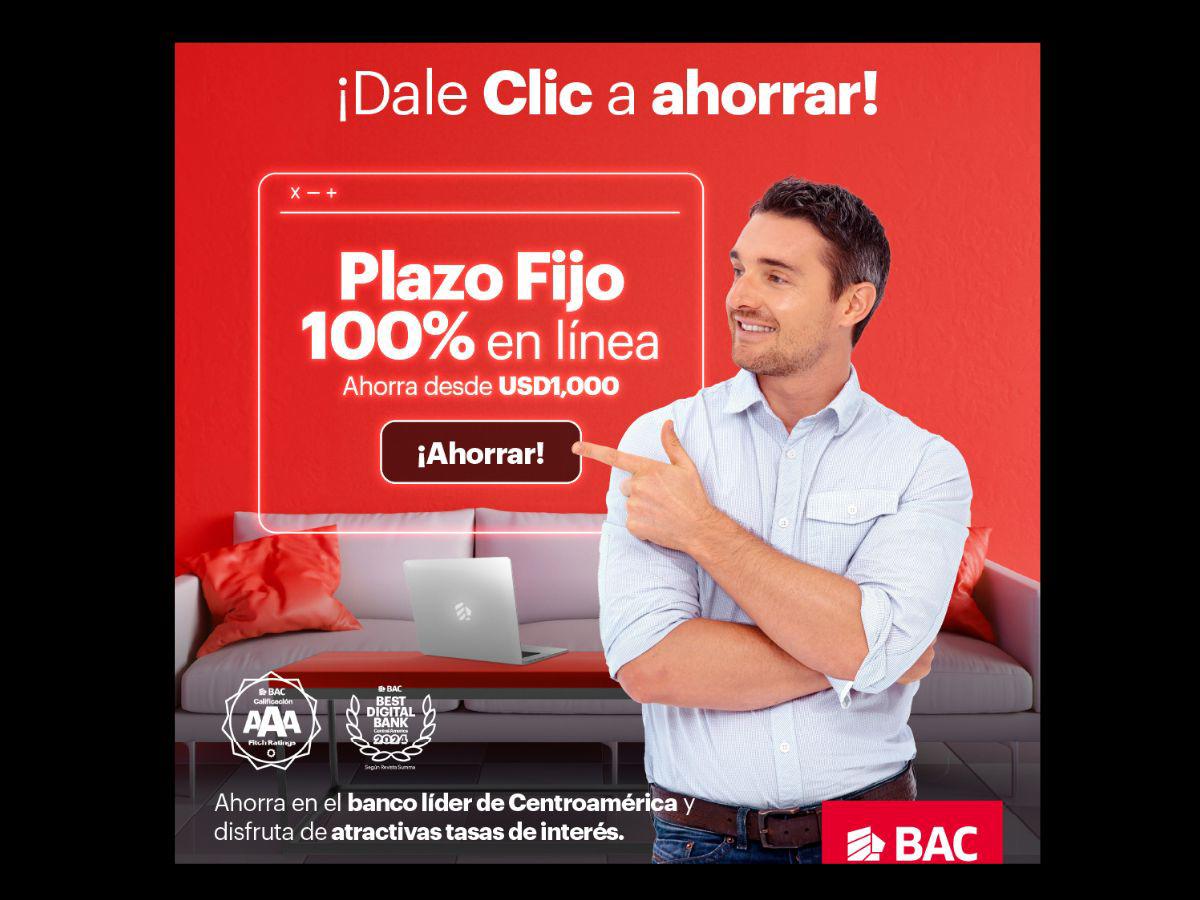 BAC impulsa la independencia financiera con el nuevo plazo fijo 100% digital