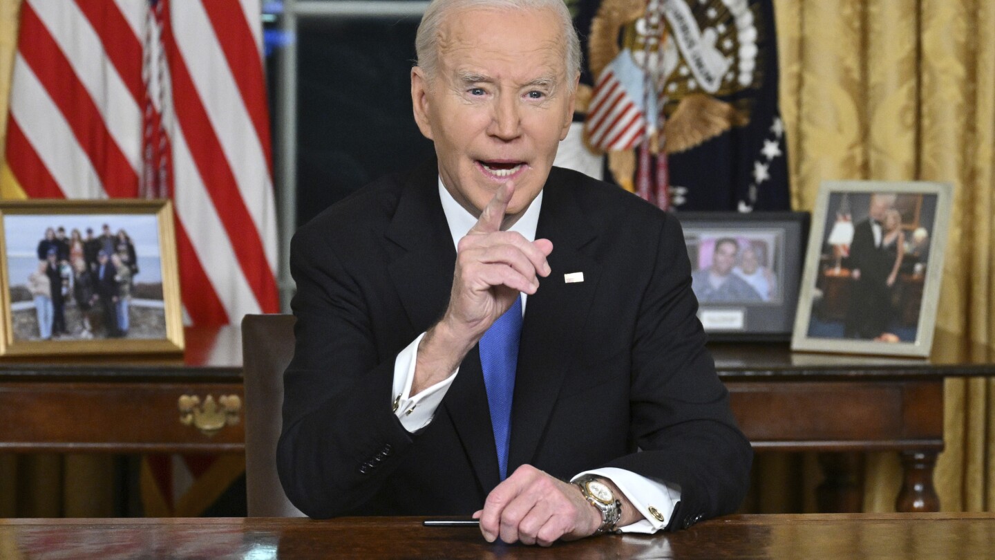 Biden advierte de los peligros de una “oligarquía” y “tecno-industrial” al frente del país