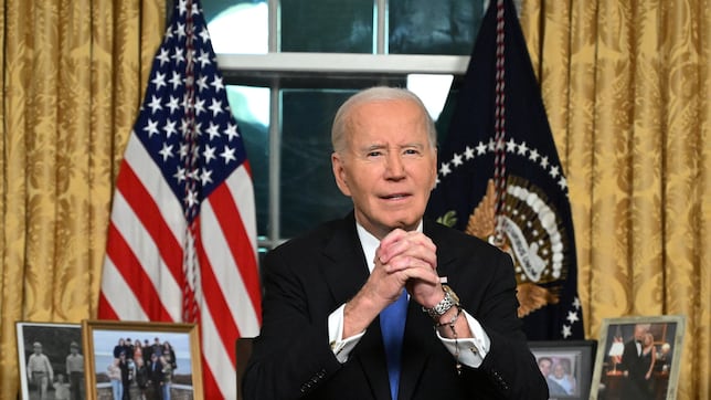 Joe Biden se despide y lanza advertencia: “En Estados Unidos se está formando una oligarquía”