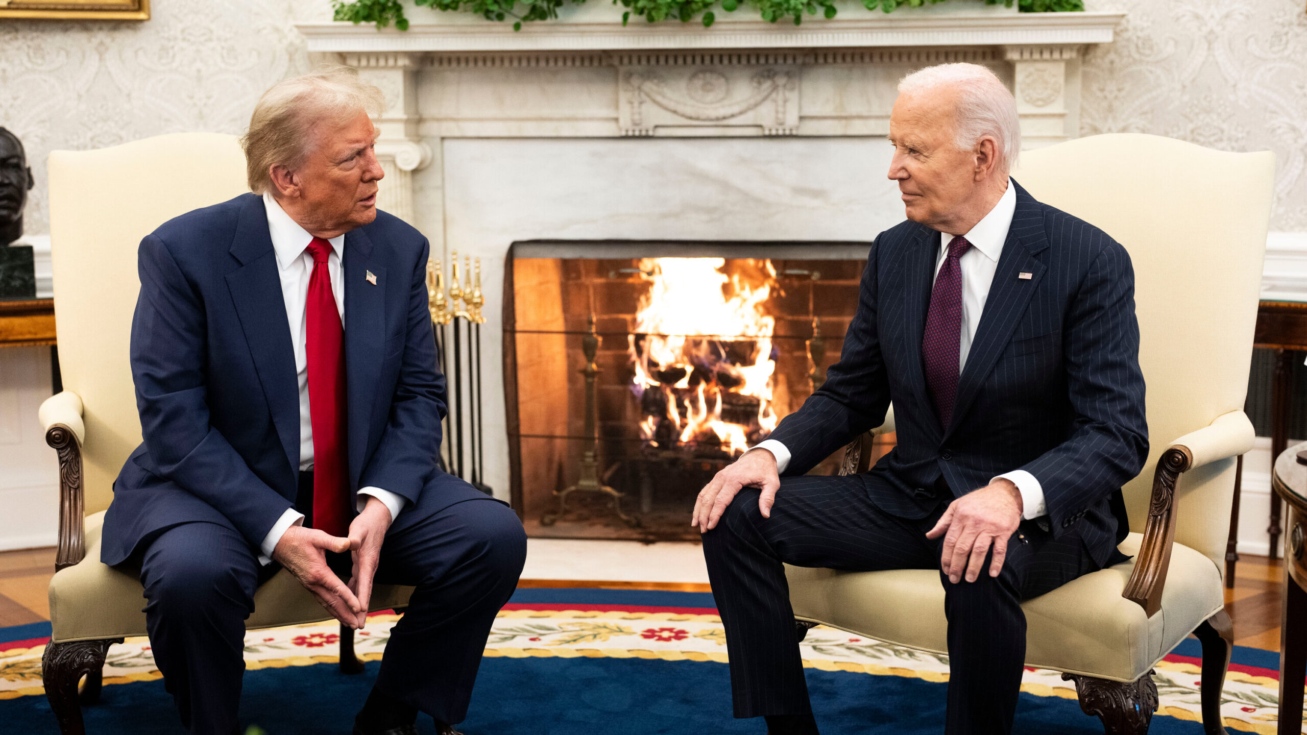 Biden y Trump dejan a un lado su enemistad para alcanzar el alto al fuego en Gaza