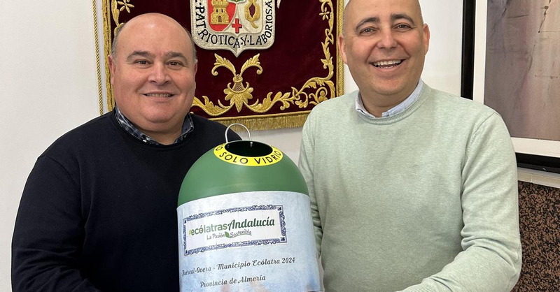 El premio Ecólatras reconoce el compromiso de Huércal-Overa con el cuidado del medioambiente