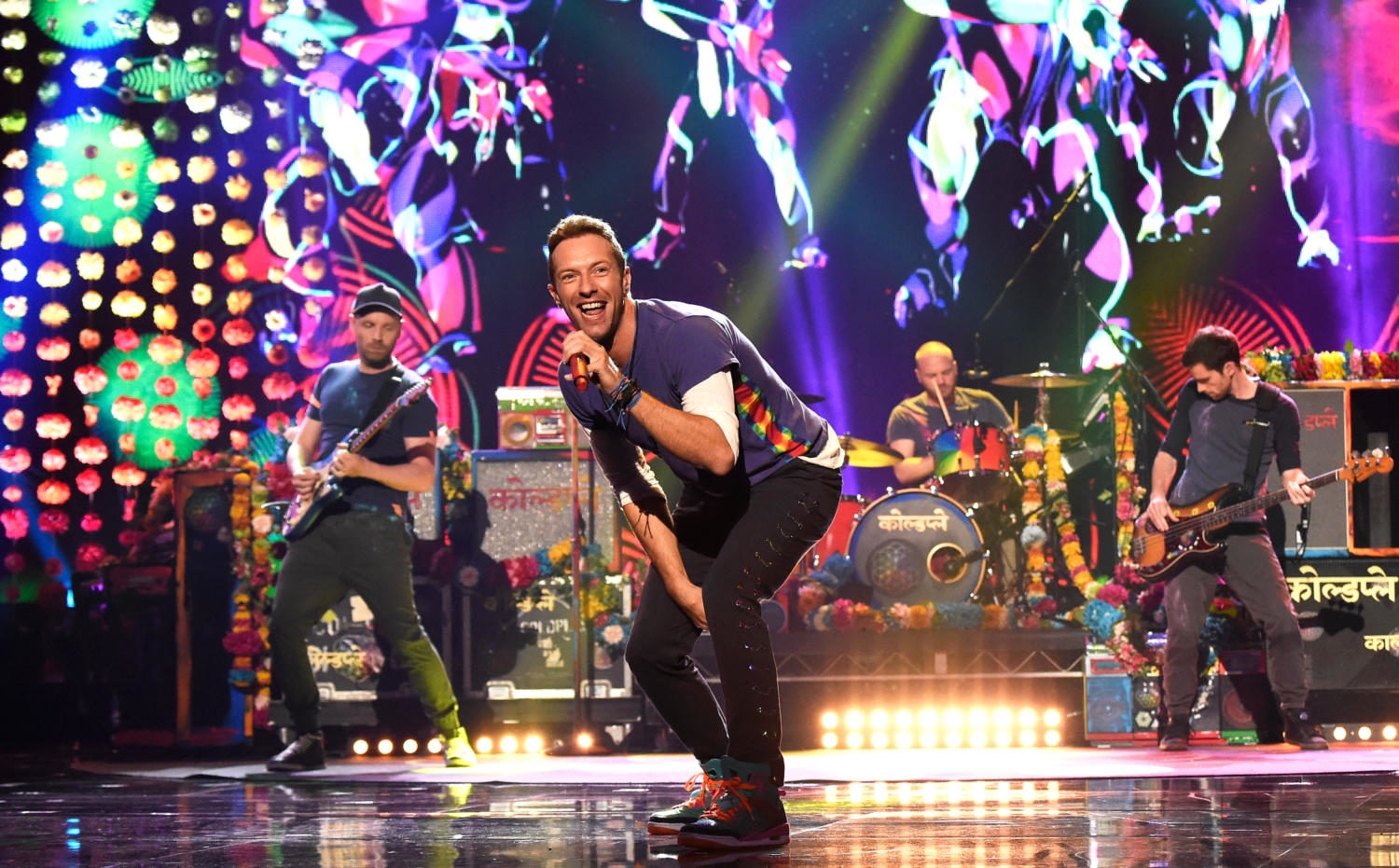 El espectáculo más grande de Coldplay en la India en directo en Disney+