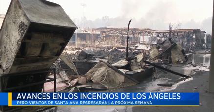 Avances en los incendios de Los Ángeles