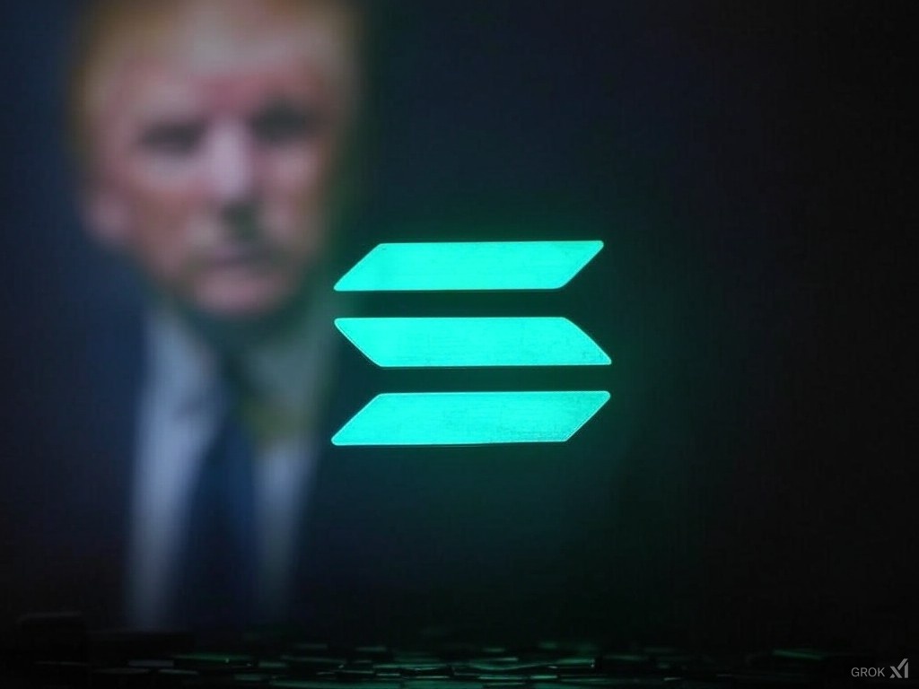 Solana supera su máximo histórico por la memecoin de Donald Trump