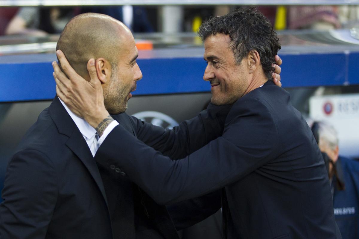 Guardiola, Luis Enrique y el reencuentro en París