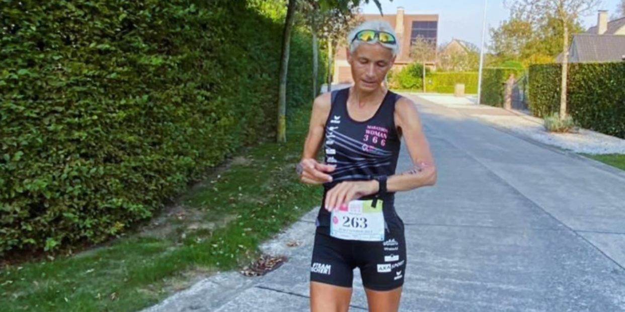 Hilde Dosogne, la atleta de 55 años que logró correr un maratón al día durante todo 2024