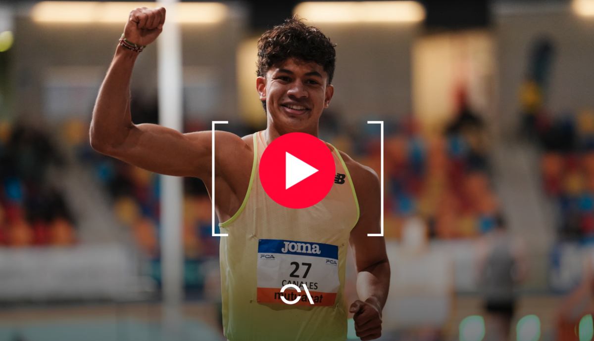 [VÍDEO] Josué Canales bate el récord de España de 800m en pista cubierta