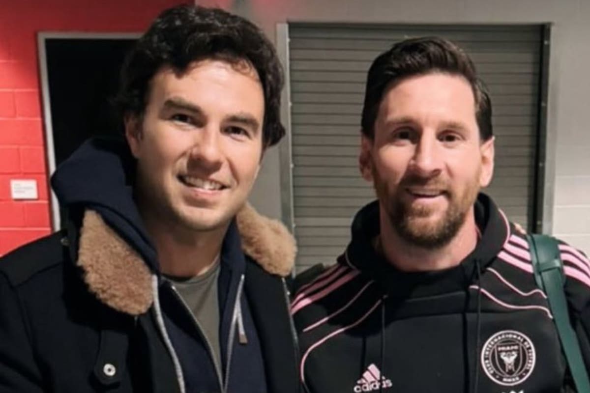 “¡Leo please!”: La leyenda de Fórmula 1 que posó con Lionel Messi en Las Vegas