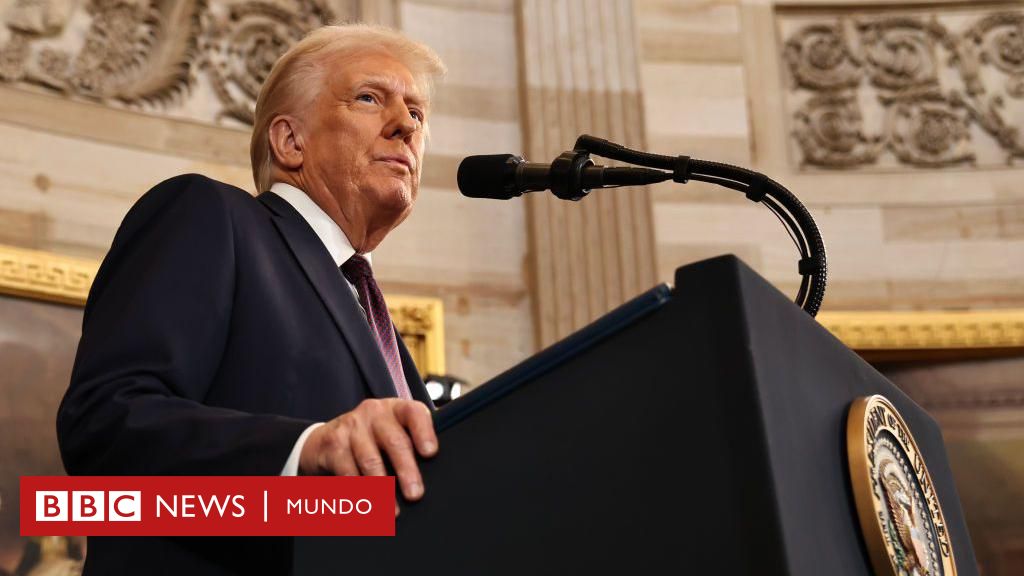 “El declive de EE.UU. ha terminado”: Trump anuncia en su primer discurso como presidente la emergencia nacional en la frontera con México – BBC News Mundo