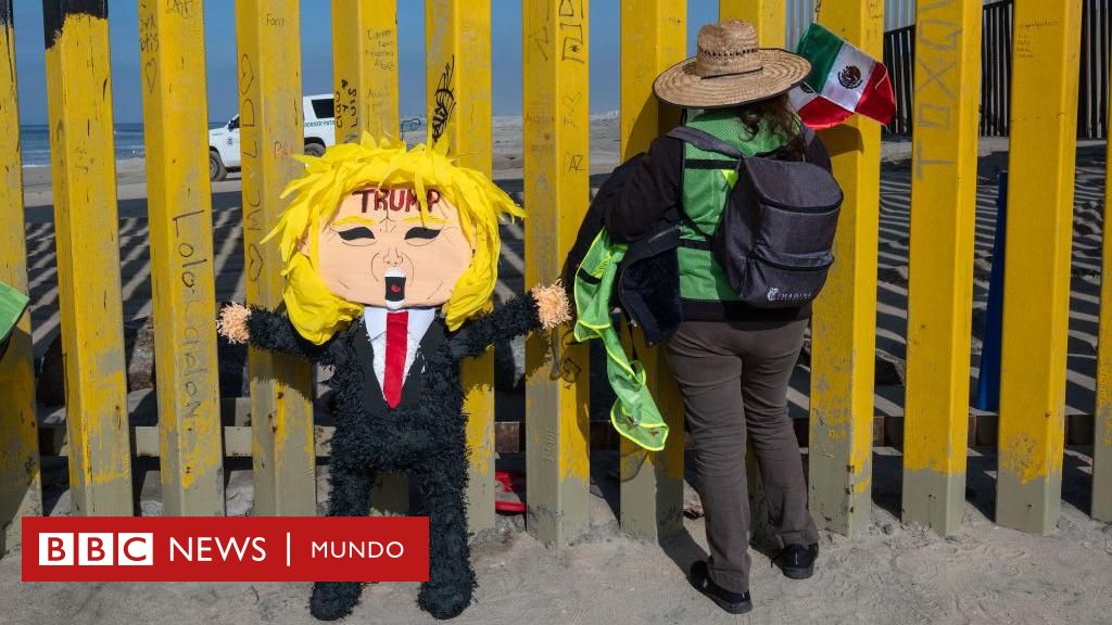 “Emergencia nacional” en la frontera con México: 6 medidas para reducir la migración anunciadas por Trump en su primer día como presidente de EE.UU. – BBC News Mundo