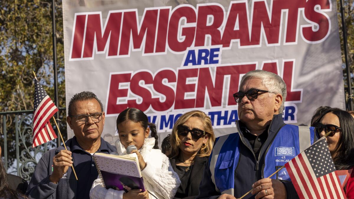 La comunidad inmigrante lanza mensaje de resistencia al gobierno de Trump