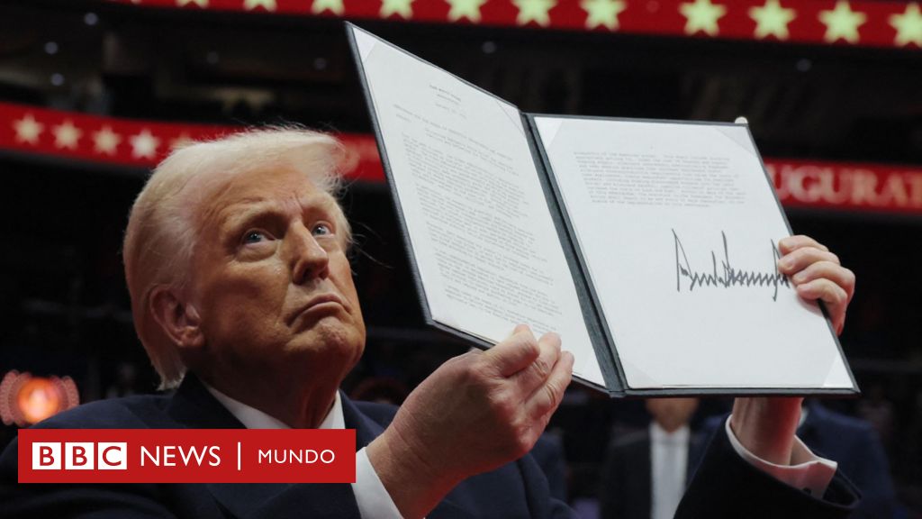 3 momentos de la jornada en la que Donald Trump regresó a la Casa Blanca como presidente de EE.UU. – BBC News Mundo