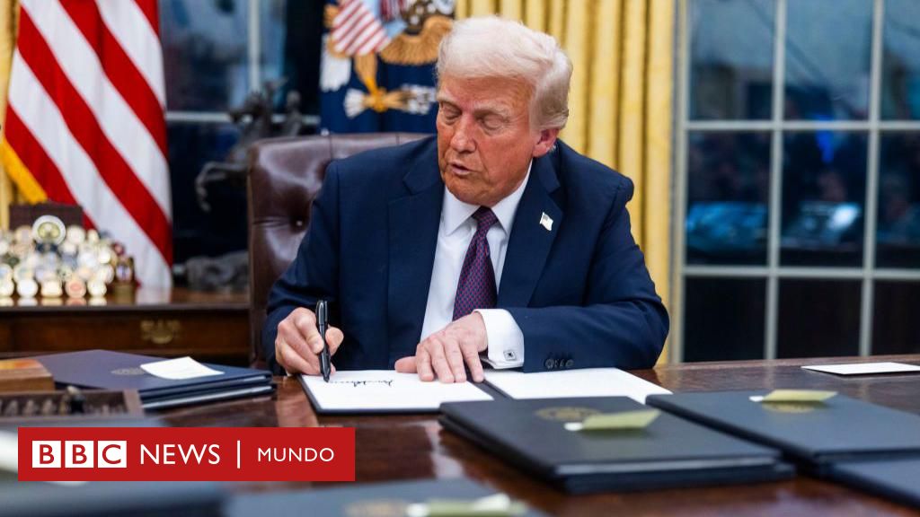 Cuáles son las principales órdenes que firmó Trump en su primer día en la Casa Blanca – BBC News Mundo