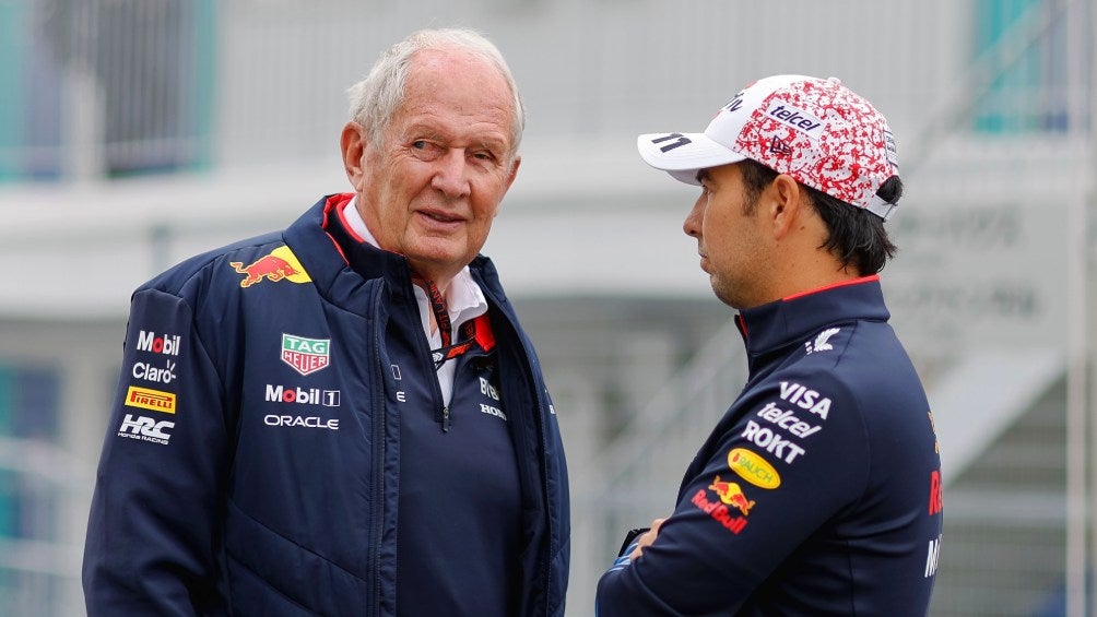 Helmut Marko ve posible el regreso de Checo Pérez a la Fórmula 1