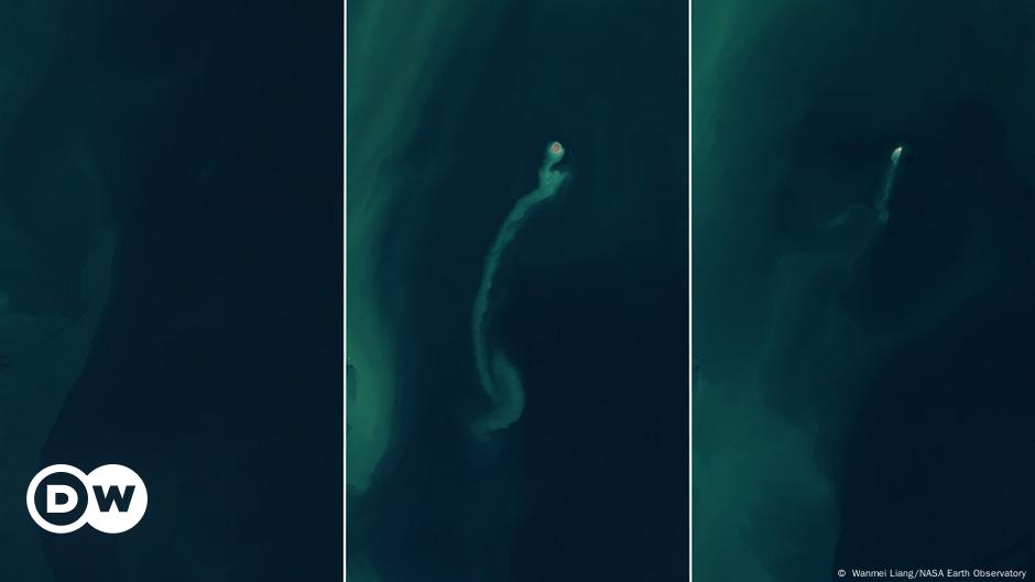 Satélites de la NASA detectan una “isla fantasma” – DW – 22/01/2025