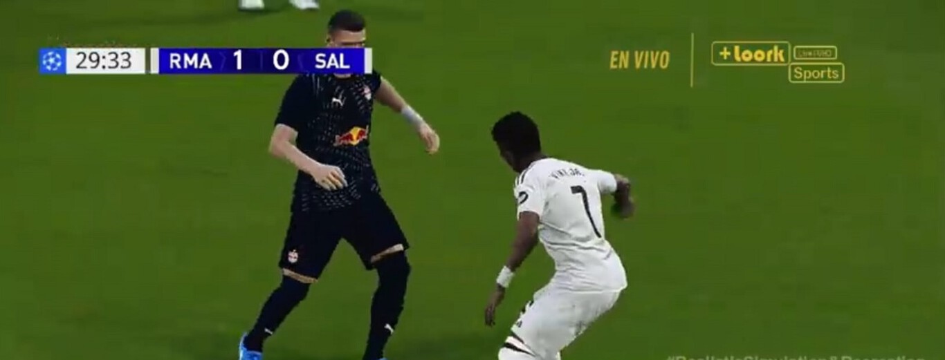 Ayer vi el Real Madrid vs Salzburgo en Champions a través de una recreación de YouTube en Pro Evolution y es increíble que pueda engañar a decenas de miles de personas