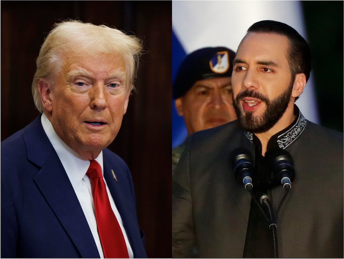 Trump busca la colaboración de Nayib Bukele contra la inmigración y alaba su “ejemplo” en Latinoamérica